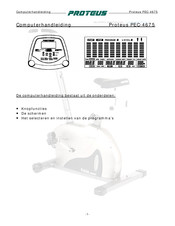 Proteus PEC-4675 Handleiding