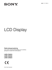 Sony LMD-DM30 Gebruiksaanwijzing