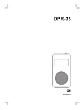 Sangean DPR-35 Handleiding