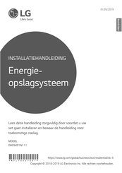 LG D005KD1N111 Installatiehandleiding