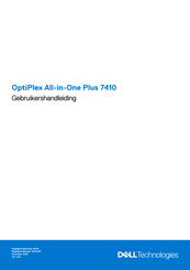 Dell OptiPlex All-in-One Plus 7410 Gebruikershandleiding