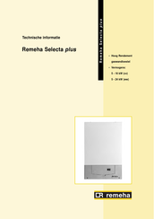 REMEHA Selecta plus Technische Handleiding