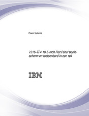 IBM 7316-TF4 Gebruiksaanwijzing