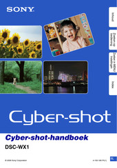 Sony Cuber-shot DSC-WX1 Handboek