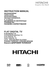 Hitachi 43HE4005 Handleiding