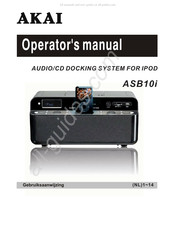 Akai ASB10i Gebruiksaanwijzing