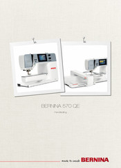 Bernina 570 QE Handleiding