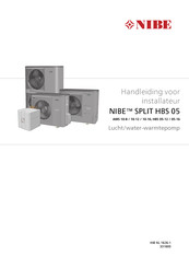 Nibe SPLIT box HBS 05 Series Handleiding Voor Installateur