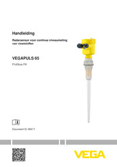 Vega VEGAPULS 65 Handleiding