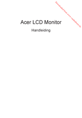 Acer RT240Ybmid Handleiding