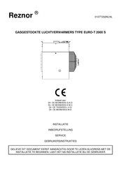 Reznor EURO-T 2000 S Handleiding
