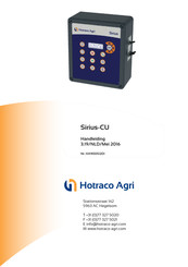 Hotraco agri Sirius-CU Handleiding