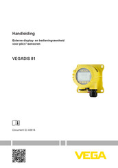 Vega VEGADIS 81 Handleiding