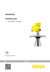 Vega VEGAPULS 66 Handleiding