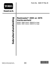 Toro Reelmaster 3575 Gebruikershandleiding