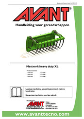 AVANT A21380 Handleiding