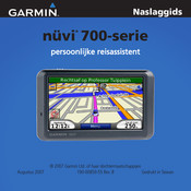 Garmin nuvi 760 Naslaggids