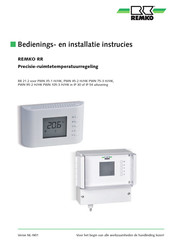 REMKO RR 21.2 IP 54 Bedienings- En Installatiehandleiding