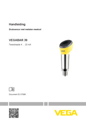 Vega VEGABAR 39 Handleiding