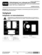 Toro Groundsmaster 4300 Installatie-Instructies