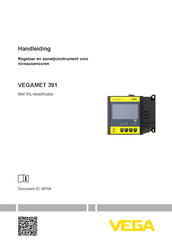 Vega VEGAMET 391 Handleiding