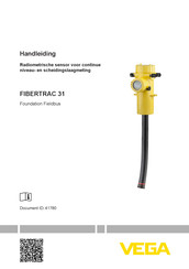 Vega FIBERTRAC 31 Handleiding