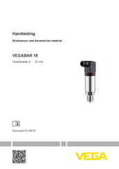 Vega VEGABAR 18 Handleiding