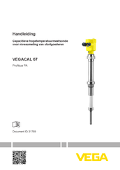 Vega VEGACAL 67 Handleiding