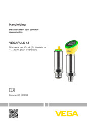 Vega VEGAPULS 42 Handleiding