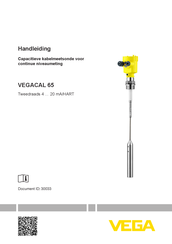 Vega VEGACAL 65 Handleiding