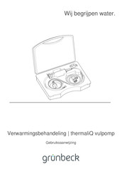 Grunbeck thermaliQ Gebruiksaanwijzing