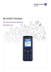 Alcatel Lucent 8214 DECT Gebruikershandleiding