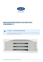 LaCie 8big Rack Thunderbolt 2 Gebruikershandleiding