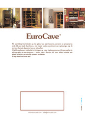 Eurocave S166 Gebruiksaanwijzing