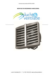 Lucht & Ventilatie HEATER 70 Montage- En Bedieningshandleiding