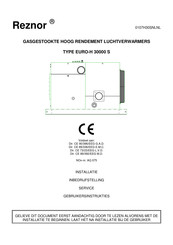 Reznor EURO-H 30000 S Handleiding