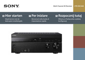 Sony STR-DN1040 Beknopte Installatiegids