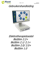 Mazet Sante BioStim 2.1 Gebruikershandleiding