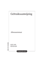 Kuppersbusch IGV 659 Gebruiksaanwijzing