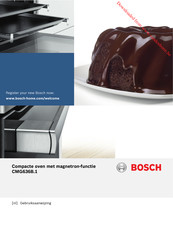 Bosch CMG636B 1 Series Gebruiksaanwijzing