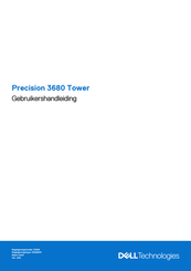 Dell Precision 3680 Tower Gebruikershandleiding