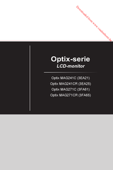 MSI Optix MAG241C Gebruiksaanwijzing