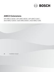 Bosch ADS-AMC2-8IOE Installatiehandleiding