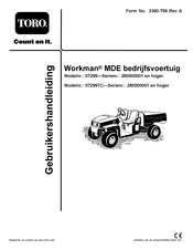 Toro 07299 Gebruikershandleiding