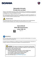 Scania DC09 XPI Instructieboekje