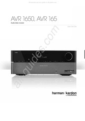 Harman Kardon AVR 1650 Snelgids