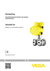 Vega VEGADIF 85 Handleiding