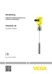 Vega VEGACAL 66 Handleiding