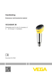 Vega VEGABAR 38 Handleiding