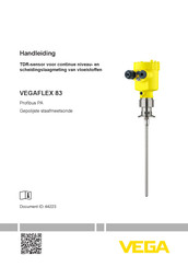 Vega VEGAFLEX 83 Handleiding